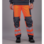 Pantalon de travail haute-visibilité FLUO HIVER orange/anthracite