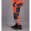 Pantalon de travail haute-visibilité FLUO HIVER orange/anthracite