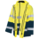Parka de travail Würth MODYF haute-visibilité 4 en 1 jaune/marine