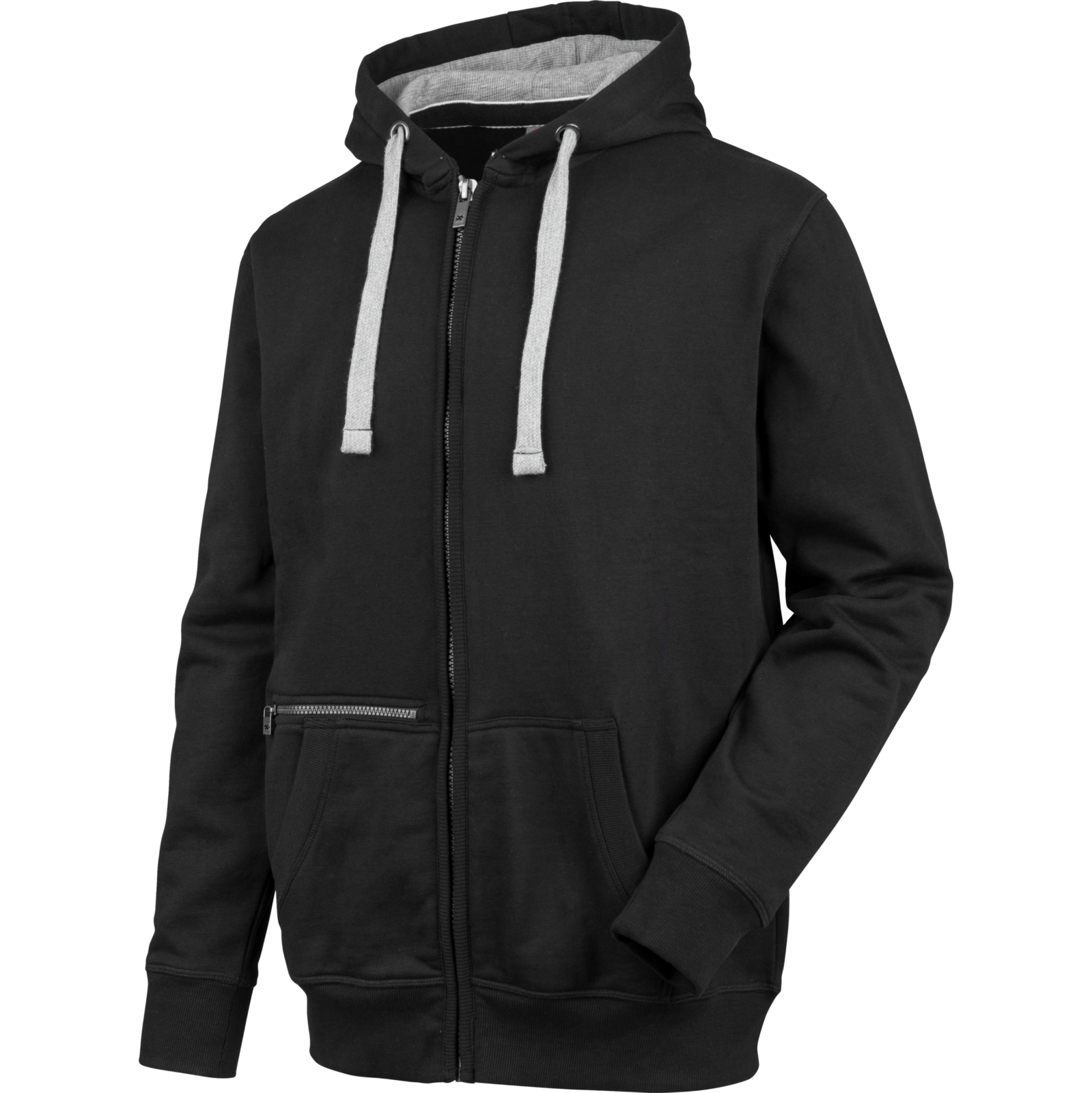 Sweat de travail zipp&eacute; Hoody Street Style Noir